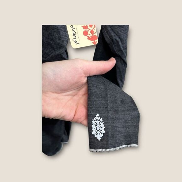 Free People Movement x Hatch Right On Run Layer Black Size XS NWT - Picture 6 of 9